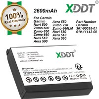 GPS, Navigator 2600mAh Battery For Garmin 010-11143-00 361-00038-01 Nuvi Zumo 600 650 660 510 Aera 500 550 220 660LM 560