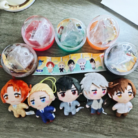 FUKUYA Hetalia World Stars Fluffy Plush Doll Pendant Gashapon First Volume Anime Collectible Bag Decor For Anime Fans
