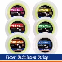 original victor badmintion string vbs66n/vbs70/vbs70p High Elasticity,Super Strong Badminton Racket String