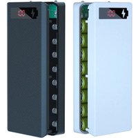 DIY Power Bank 18650 Battery Case Power Bank Battery Storage Box Powerbank Box Charger Shell Case 8X 10X 18650 Type C Interface