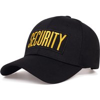 Unisex SECURITY Letter Embroidery Baseball Caps Spring And Autumn Outdoor Adjustable Casual Hats Sunscreen Hat