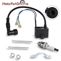 AliExpress FLYPIG CDI Ignition Coil Z4C Spark Plug for 49cc 50cc 60cc 66cc 70cc 80cc 2-stroke Engine Motorized Bicycle Bike ATV Quad Moped Scooter