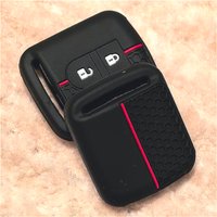 key Prtoective Skin Cover For Nissan Micra K12 Note Navara Qashqai J10 Primera Almera Sunny X-Trail Car Key Silicone Case Fob