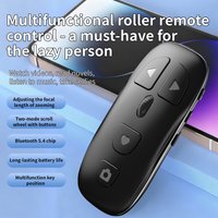Bluetooth Camera Remote Control Zoom & Focus Shutter Selfie Rechargeable Camera Video Recording Wireless Remote For ios& Android