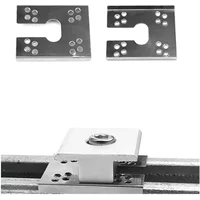 100pcs PV Grounding Washer Hotovoltaic Grounding Clip Stainless Steel Conductive Gasket Kit For Solar Panel Ground Mounts