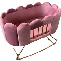Baby cradle newborn coax baby soothing artifact sleeping basket natural rocking baby safe rocking