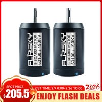 Flipsky Flash Deals 2PCS Sensored Outrunner Brushless DC Motor Battle hardened 63100 140KV 170KV 190KV 5500W