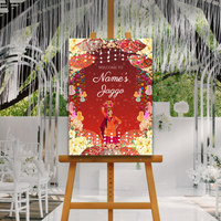 Personalised JAGGO Welcome Signs Jago Bollywood Desi Decor Mehndi Sign sign