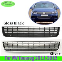 For Volkswagen Touareg 2011-2014 Car Front Bumper Lower Grille Front Lower Bumper Intake Grille