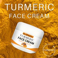 Turmeric Whitening Face Cream Reduce Wrinkle Lighten Fine Lines Makes Skin Look More Youthful Birghten Moisturize Facial Care
