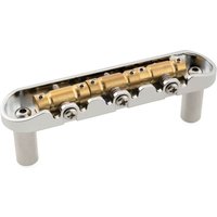 Musiclily Ultra 52.5mm Offset Bridge with Full Solid Brass Plate Compensated 3-Saddle for Jazzmaster Electric Guitar