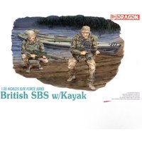 1/35 Scale Dragon 3023 British SBS Special Forces with Kayak Modern Military Diorama Kit
