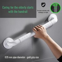 Elderly Anti-fall Safety Handrail Bathroom Anti-slip Handle Armrest Disabled Barrier-free Toilet Stainless Steel Handrail Tool