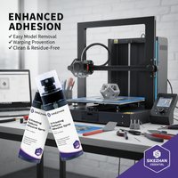 3D Printer Bed Adhesive Spray 120ml, Strong Platform Glue for PLA ABS PETG, Anti-Warping, Easy Model Removal, Fast Dry, Low Odor