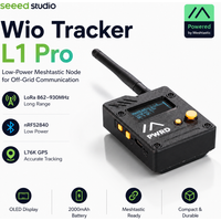 Seeed Studio Wio Tracker L1 Pro Meshtastic Node LoRa GPS Tracker NRF52840 OLED Display 2000mAh Battery Off-Grid Communication