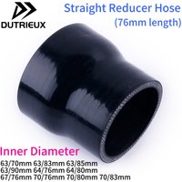 Straight Reducer Hose General Silicone Coolant Intercooler Pipe Tube Hose 63mm 64mm 67mm 70mm 76mm 80mm 83mm 85mm 90mm