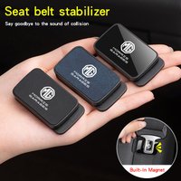 1/2Pcs Magnetic Car Seat Belt Holder Stabilizer Buckle Accessory For MG Morris Garages MG3 MG5 MG7 GT GS Hector HS ZS ZX EZS EHS