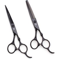 Profession elle Friseur Schere 5.5 "6" Japan Edelstahl Friseur Schere Schneiden Schere Haarschnitt Ausdünnung Schere Drops hipping