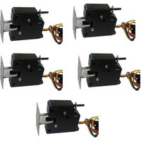 DC12V 5v small electric control cabinet door lock mini electromagnetic lock storage cabinet electric lock electronic lock