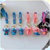 Disney Stitch Cartoon Keychain—a creative and adorable bag charm that makes an excellent choice for everyday use or as a gift.