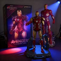 Marvel Avengers Blind Boxs Toys SpiderMan Anime Action Figures Iron Man MK85 MK50 Mystery Boxes Figurine Children Christmas Gift
