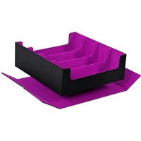 Card Storage Box,Holds 2400+ Single Sleeved Cards, PU leather card box, fits for TCG, Magic Cards, Baseball and sports cards