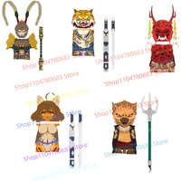 New MOC Building Blocks Mini Figures Black Myth Wukong Character Toys Assembled Collectibles Ornaments Gifts