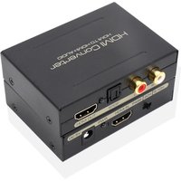 1080P HDMI to Optical Toslink Spdif R/L RCA 5.1CH HDMI Audio Extractor Splitter Video Audio Converter for PS4 Xbox DVD HDTV