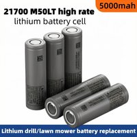 High-rate INR21700 M50LT 5000mAh Battery Cell for High-Power Load Applications in Agricultural Drones