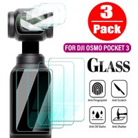 9H HD Tempered Glass Film For DJI OSMO Pocket 3 Screen Protector For DJI Pocket 3 Gimbal Camera Lens Protect Glass Accessories