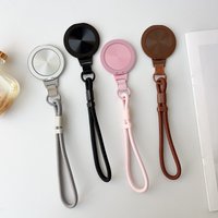 360 Ring Rotating Magnetic Stand Holder Phone Lanyard Outdoor Portable Universal Case Card Cord Clip Hang Anti-lost Wrist Strap