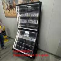 custom.Custom Floor Metal Stand BGS Trading Card Display Adjustable Shelves Graded Card Display Rack Retail Stores PTCG