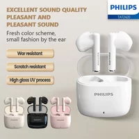 PHILIPS TAT2420 Semi-in-ear Wireless Bluetooth Earphones HIFI Sound Quality Call Noise Reduction Mini Portable Music Headset