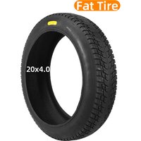 AliExpress ULIP New 20x4.0 Inch Off-road Fat Tire Puncture Proof Tyre for Snowmobile Beach Electric Bicycle 20*4.0 Anti-Slip Fat Tire Parts