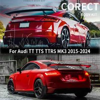 Suitable for Audi TT, TTS, TTRS MK3 2015-2024 performance models, carbon fiber rear spoiler, rear wing, car tail modification