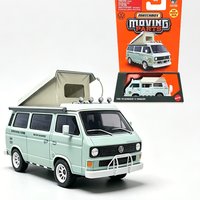 Original Matchbox Car 1986 Volkswagen T3 Vanagon Toys 1/64 Diecast Vehicle Moving Parts Alloy Model Collection for Birthday Gift