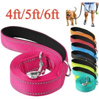 4/5/6ft Dog Leash Pet Harness Collar Lead Strap Leashes for Dogs Towing Rope Cat Pet Walking Training Leash Dog Accessories