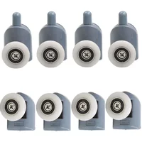 4pcs-8pcs/set Shower Rooms Cabins Pulley / Shower Room Roller /Runners/Wheels/Pulleys Diameter 20mm/22mm/23mm/25mm/27mm
