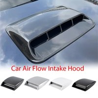 Universal Auto Tuning Car Air Flow Intake Hood Scoop Vent Bonnet Decorative Cover For BMW Audi Benz Focus Passat Accessories