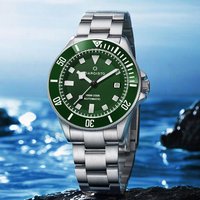 WM Watch Miyota8215 Automatic Mechanical Watch Men 100M Water Resistant Business Casual Luminous Man Watches 085M