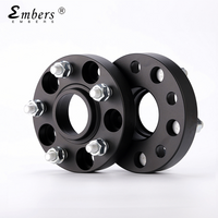 Embers Aluminium Wheel Spacers 5x114.3 Center Bore 64.1mm Thread Size M14x1.5 Hub Adapters Extender For Tesla Model 3 Y X 1PC