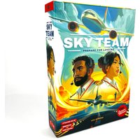 SKY TEAM Intense Airline Duo Board Game for 2 Players More Strategic Challenges Strategic Thinking Fun Competitive Game