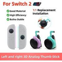 3D Analog Joystick New Green and Purple For NS2 Switch 2 Controller 3D Analog Stick For Joy-Con 2 Replace Left Right Rocker