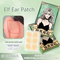 6/12/30 Earlobe Support Patches Elf Ear Makeup V-Face Stickers Easy Use Patches Elf Ear Support Stickers Invisible Ear Corrector