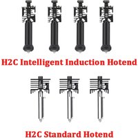 Original H2C Intelligent Induction Hotend For Bambu Lab H2C Vortek System 0.2/0.4/0.6/0.8mm Standard Hot End Upgrade Print Head