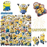 Cartoon Minions sticker new creative style, high-value fashionable personalized cute DIY waterproof,notebook sticker decoration