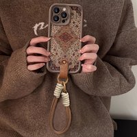 Retro Persian Carpet Pattern Phone Case For Samsung Galaxy Note 20 S21 S25 Plus S24 FE S23 Ultra S22 A57 A56 A55 A54 A53 Cover