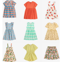 2025 new BC Spring Kids Girls cute print dress