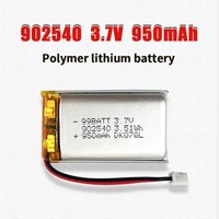 1-10pcs 902540 Battery 3.7V 950mAh 102540 Lipo Rechargeable Lithium-ion Batteries for Smartwatches Bluetooth Headphones Mice