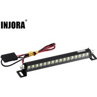 INJORA 16LED Metal Roof Light for 1/18 RC Crawler TRX4M Defender Upgrade (4M-26)